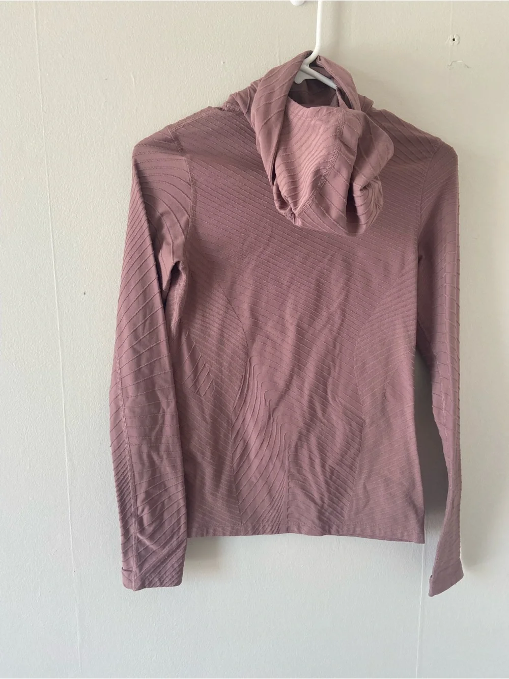 Nike Women's Element Running Dri-Fit Hoodie Balaclava XS mauve